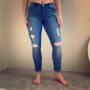 7 For All Mankind - ankle gwenevere jeans - s 29